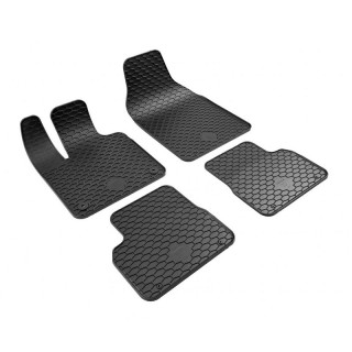 Tapis de sol auto sur mesure caoutchouc Fiat 500e electrique 
