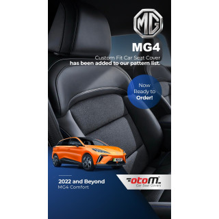 Housses sièges  Auto sur Mesure Simili Cuir MG4  2023 à aujourd'hui  5 Places