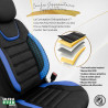 Housses de sièges auto  universelles haut de gamme ICONIC