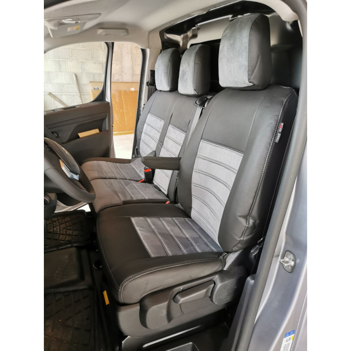 Housse utilitaire sur mesure  Simili Cuir PEUGEOT BOXER  De 2014 à aujourd'hui