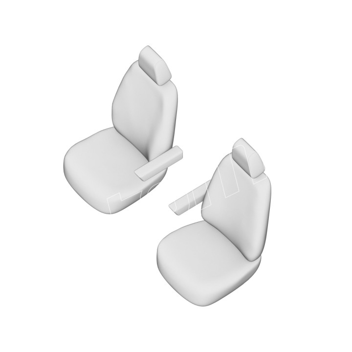 Housse utilitaire sur mesure  Simili Cuir Peugeot Expert  De 2008 à 2016
