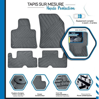 Tapis de sol auto sur mesure PVC  pour Renault KADJAR
