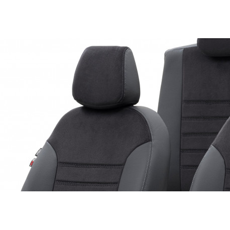 Housses Auto sur Mesure Simili Cuir + Alcantara  Peugeot 2008   De 2021 à aujourd'hui
