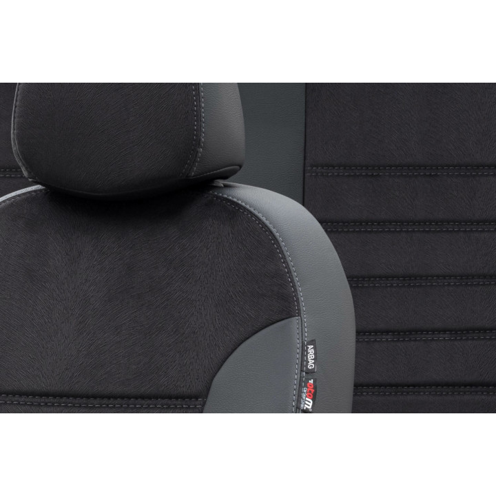 Housses Auto sur Mesure Simili Cuir + Alcantara  Peugeot 2008   De 2021 à aujourd'hui