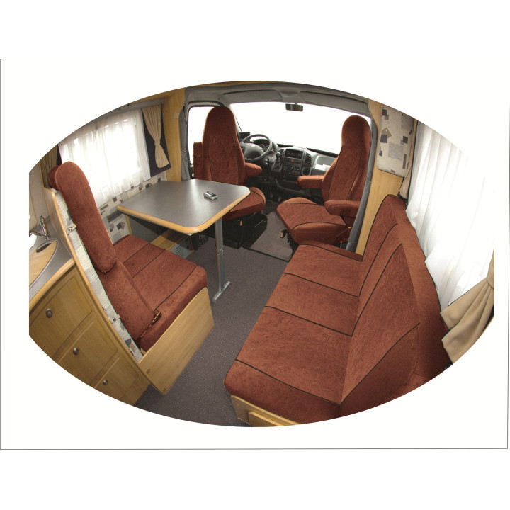 Housse de siège  sur mesure  camping car  PRESTIGE CONFIGUREZ ICI