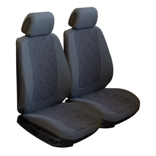 Housse de siège utilitaire  jacquard   la paire 2 places