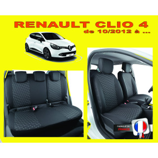 Housse de siege auto sur mesure Privilège Renault CLIO 4