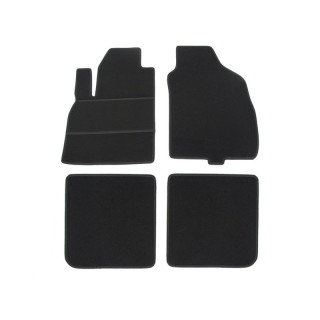 Tapis de sol auto sur mesure caoutchouc  FIAT PANDA 2 de 2003 à 2012.
