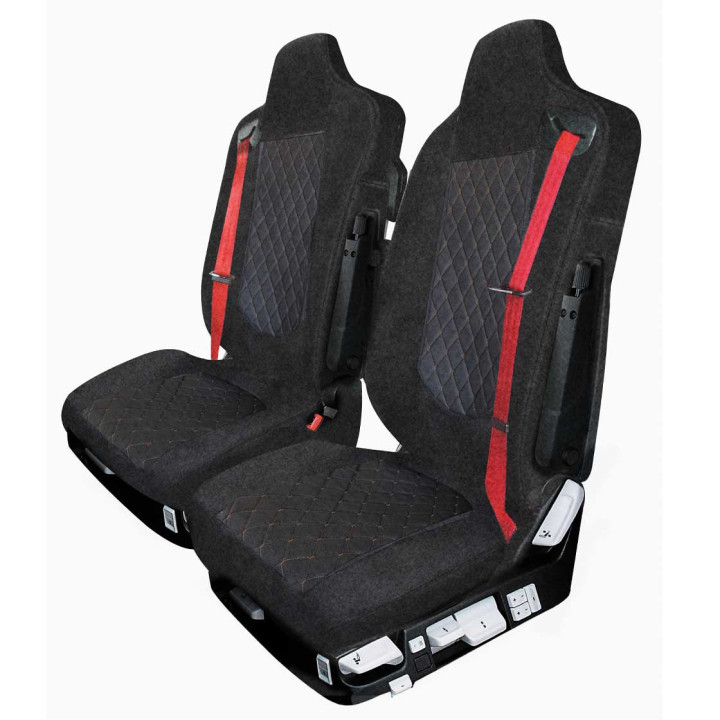 Housses de sièges Poids Lourds Simili Cuir  RENAULT T K C D