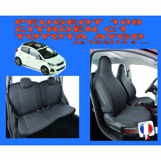Housse sur mesure priviège Toyota Aygo phase 2