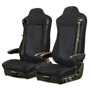 Housses de sièges Poids Lourd Bord Simili Cuir    IVECO X WAY