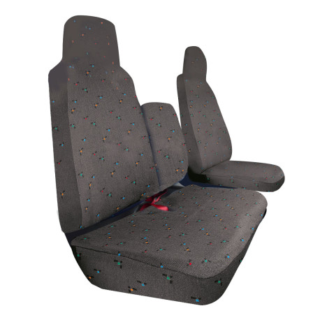 Housses de sièges sur mesure utilitaires pour ISUZU M27 Large P75 Dossiers 2 pieces
