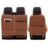 Housse utilitaire sur mesure Simili Cuir toyota proace Banquette Avec Tablette + 2 Assises De 2016 à aujourd'hui