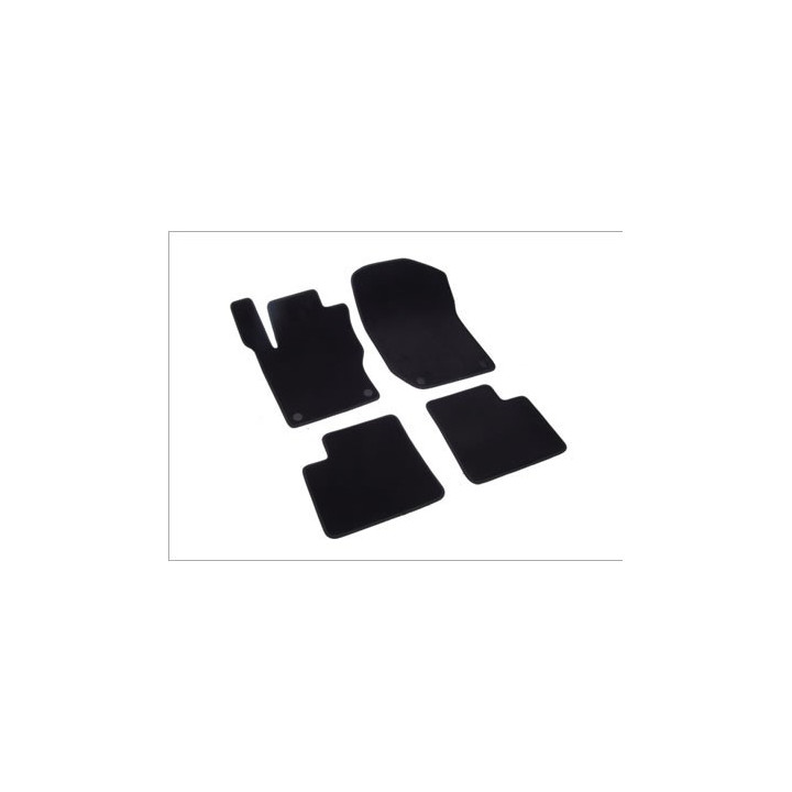 Tapis de sol auto sur mesure moquette Citroën C3 de 2024 à aujourd'hui 