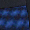 Housse utilitaire sur mesure CITROEN JUMPY Damier bleu Banquette Sans Tablette + 1 Assise  2016 à  aujourd'hui