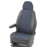 Housses Auto sur Mesure centre jean bleu bord simili FORD RANGER XLT De 2015 à 2023