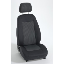 RENAULT MASTER - BANQUETTE EN 4 PARTIES- Housses de sièges utilitaire sur-mesure du 04/ 2011  à aujourd'hui.