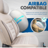 Housses de siège auto universelles haut de gamme Confortline simili cuir beige
