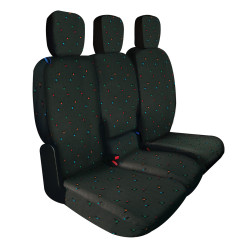 Housses de sièges utilitaires sur mesure Peugeot Partner de 2019 à aujourd'hui