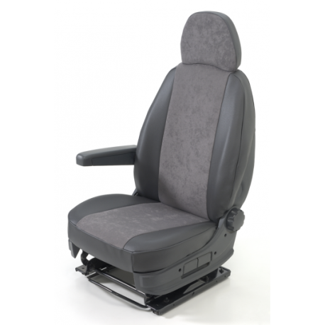 Housses sièges auto sur mesure simili cuir + alcantara Peugeot 308 