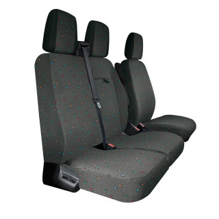 Housses de sièges sur mesure utilitaires VW transporter T7 De 2024 à aujourd'hui