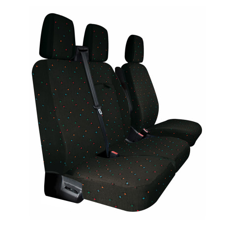 Housses de sièges sur mesure utilitaires VW transporter T7 De 2024 à aujourd'hui