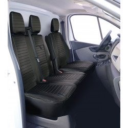 Housse utilitaire sur mesure Simili Cuir Man TGE De 2017 &agrave; aujourd'hui Banquette 1 DOSSIER