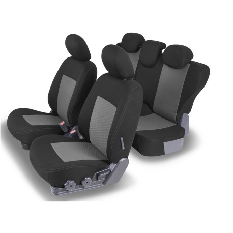 Housses sièges auto sur mesure Honda Civic - 5 portes - de 2012 à 2017