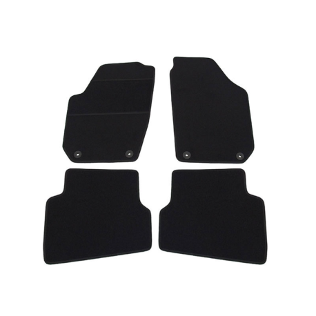Tapis de sol auto sur mesure moquette Skoda Fabia 2 - 5 portes - de 2007 à 2014