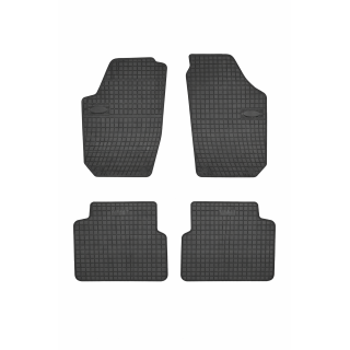 Tapis de sol auto sur mesure caoutchouc Skoda Fabia 2 - 5 places - de 2007 à 2014