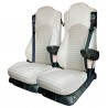 Housses de sièges Poids Lourds Simili Cuir MERCEDES  ACTROS De 2012 à aujourd'hui  Assise Passager Fixe