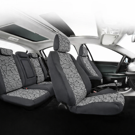 Housses sièges auto sur mesure Privilège en tissu pour Renault Espace 4 de 2002 à 2006