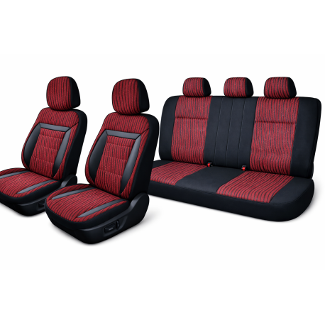 Housse de siège auto universelle Prestige rouge