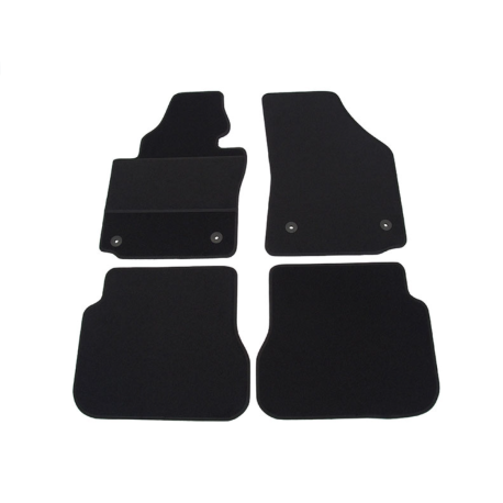 Tapis de sol en moquette sur mesure pour Volkswagen Caddy LIFE de 2004 à 2010