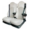 Housses de sièges Poids Lourds Simili Cuir   MERCEDES ACTROS De 2012 à aujourd'hui Assise passager repliable