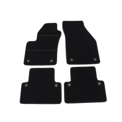 Tapis de sol auto sur mesure moquette Volvo V50 de 2004 à 2012
