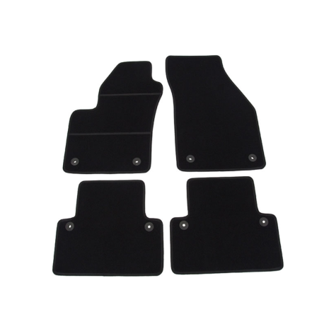 Tapis de sol auto sur mesure moquette Volvo V50 de 2004 à 2012