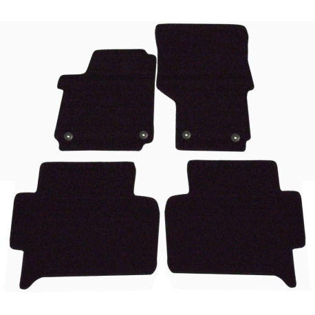 Tapis de sol auto sur mesure moquette Volkswagen Amarok de 2016 à 2023
