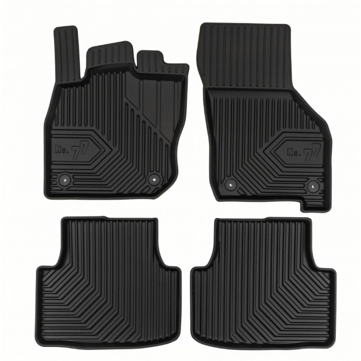Tapis de sol auto sur mesure 3D pour Volkswagen Golf 8 de 2020 à aujourd'hui