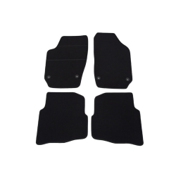 Tapis de sol auto sur mesure moquette Volkswagen Polo 4 de 2002 à 2009