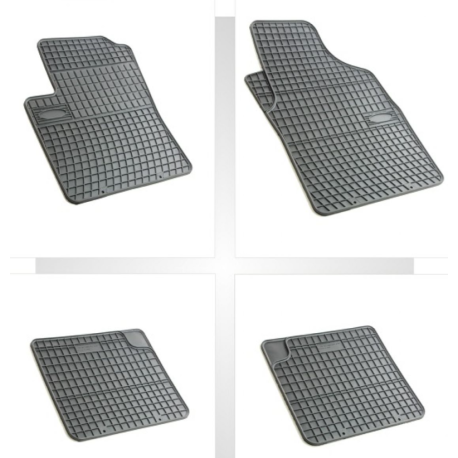 Tapis de sol auto sur mesure caoutchouc Fiat 500 de 2007 à aujourd'hui