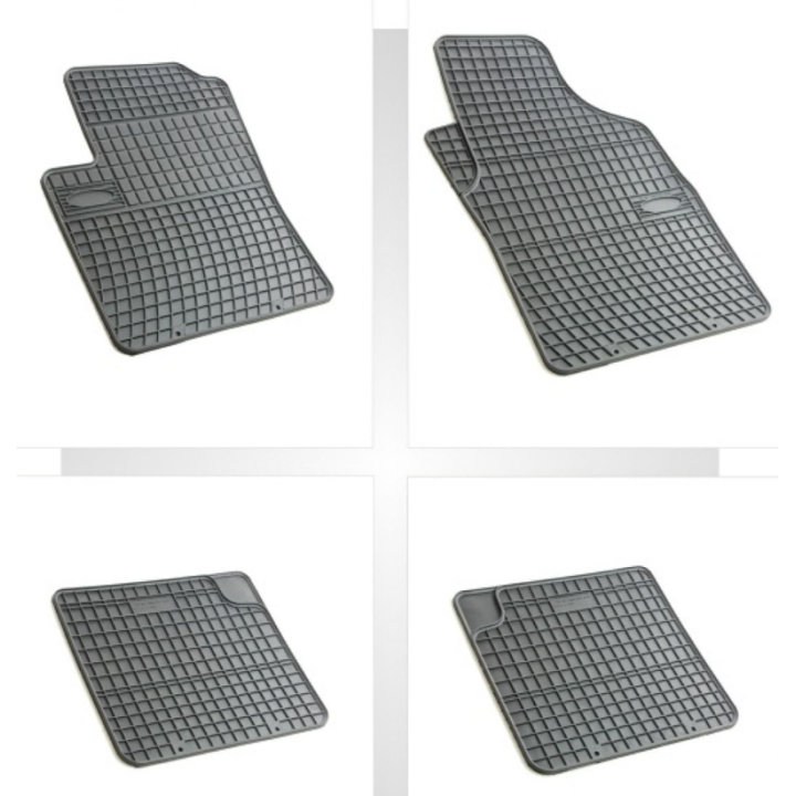 Tapis de sol auto sur mesure caoutchouc Fiat 500 de 2007 à aujourd'hui