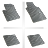 Tapis de sol auto sur mesure caoutchouc Fiat 500 de 2007 à aujourd'hui