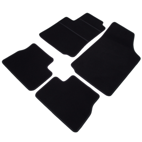 Tapis de sol auto sur mesure moquette Fiat 500 Hybride de 2020 à aujourd'hui