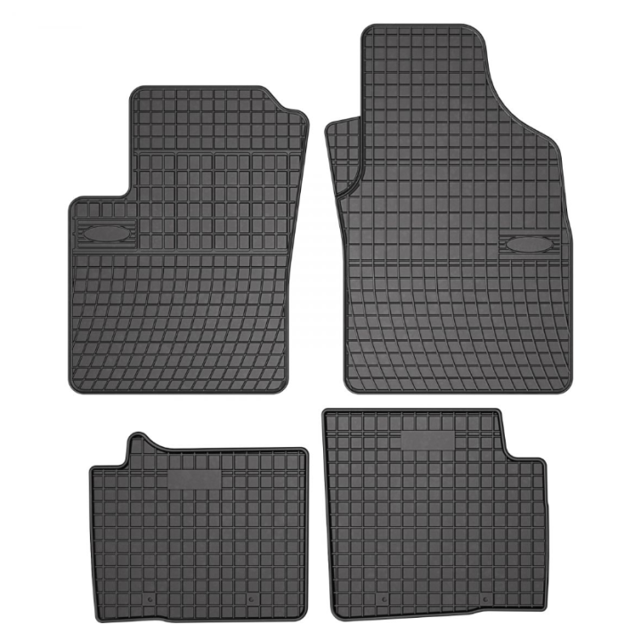 Tapis de sol auto sur mesure caoutchouc Fiat 500 Hybride de 2020 à aujourd'hui