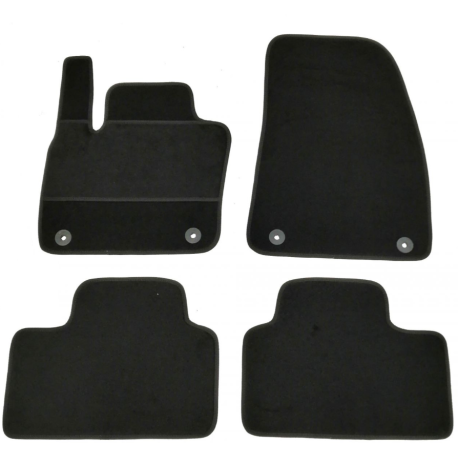 Tapis de sol auto sur mesure moquette Volvo XC40 de 2017 à aujourd'hui