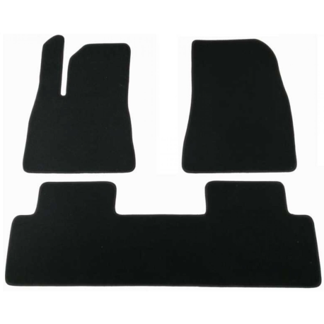 Tapis de sol auto sur mesure moquette Tesla Model 3 de 2017 à aujourd'hui