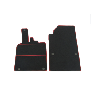 Tapis de sol auto sur mesure moquette Smart Fortwo de 2007 à 2014