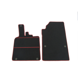 Tapis de sol auto sur mesure moquette Smart Fortwo de 2007 &agrave; 2014