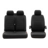 OPEL MOVANO - BANQUETTE EN 3 PARTIES- Housse de siège sur mesure utilitaire de 2011 à aujourd'hui